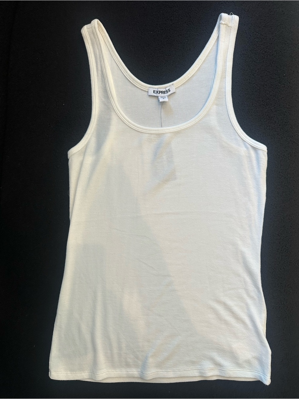 Express Ribbed Scoop Neck Tank